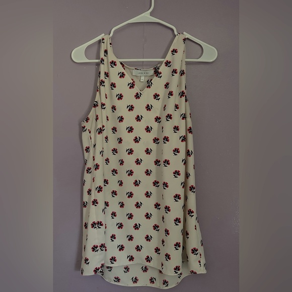Lark & Ro Floral Tank Top - EUC - Picture 1 of 3